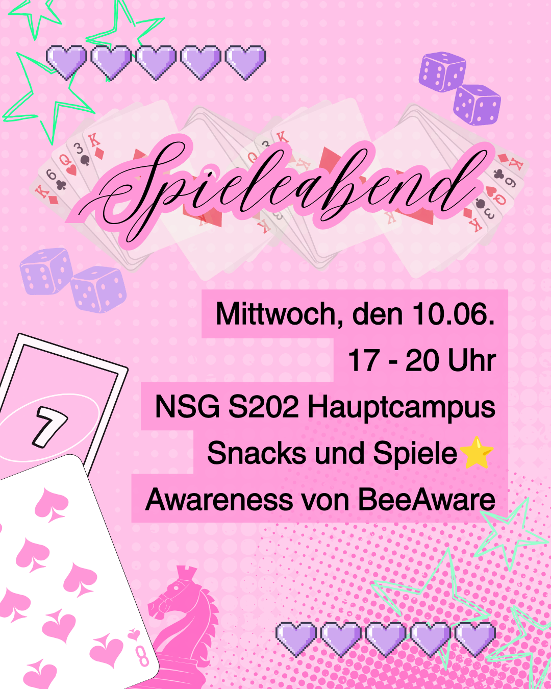 Spieleabend für alle Studis